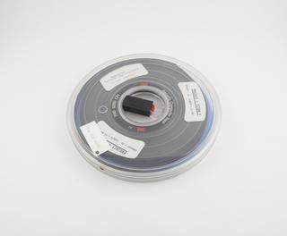 Half inch magnetic tape in canister