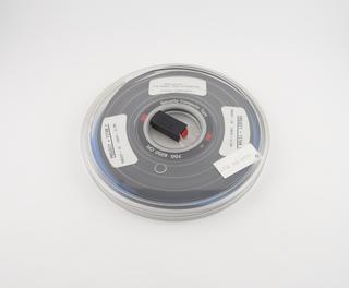 Half inch magnetic tape in canister