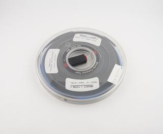 Half inch magnetic tape in canister