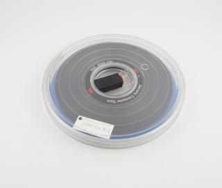 Half inch magnetic tape in canister