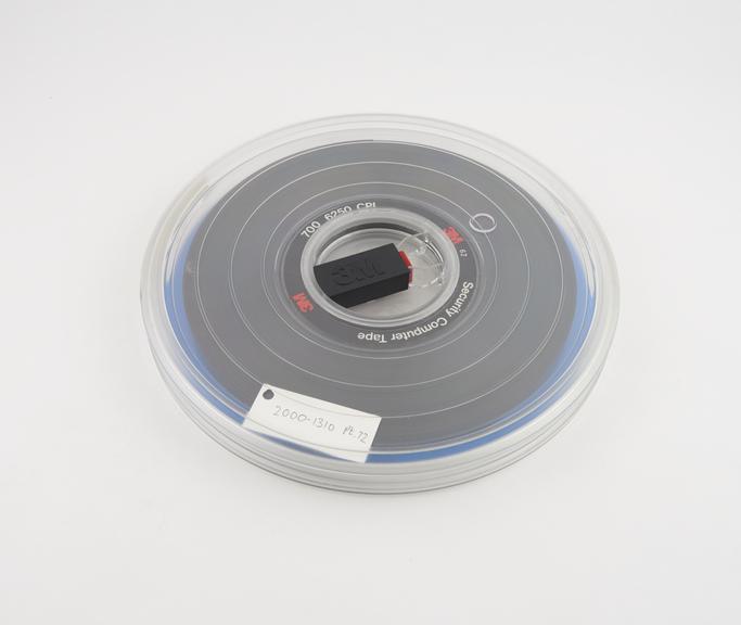 Half inch magnetic tape in canister, subject 31