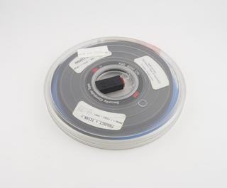 Half inch magnetic tape in canister