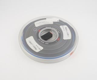 Half inch magnetic tape in canister