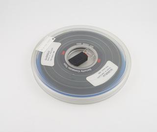 Half inch magnetic tape in canister