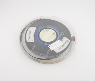 Half inch magnetic tape in canister