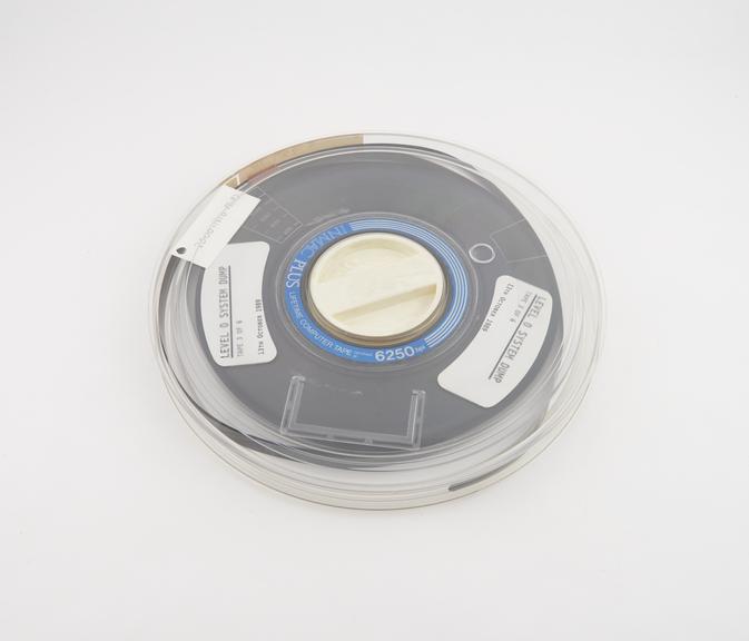 Half inch magnetic tape in canister