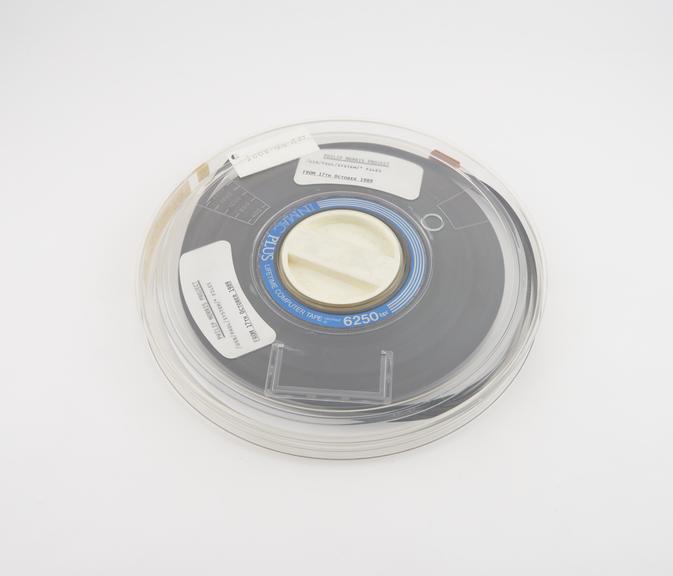 Half inch magnetic tape in canister