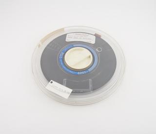 Half inch magnetic tape in canister