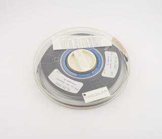 Half inch magnetic tape in canister