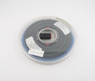 Half inch magnetic tape in canister