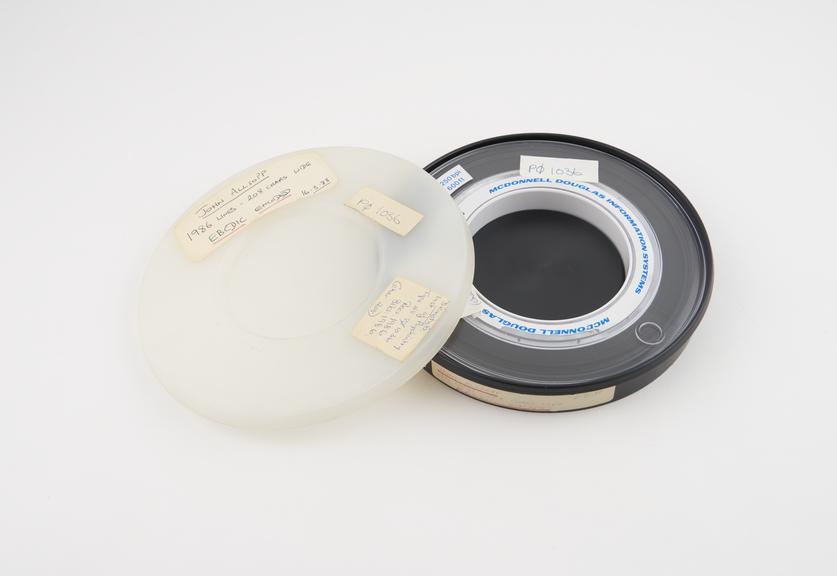 Half inch magnetic tape in canister