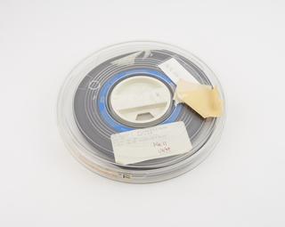 Half inch magnetic tape in canister