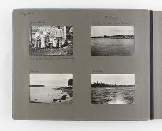 Page 2 from snapshot photograph album no. 21 of the Russian Imperial Royal Family