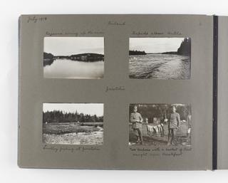 Page 6 from snapshot photograph album no. 21 of the Russian Imperial Royal Family