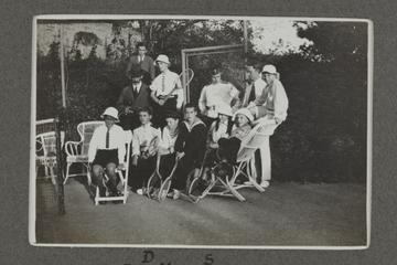 Groups at the Tennis Tournament