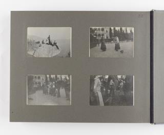 Page 22 from snapshot photograph album no. 21 of the Russian Imperial Royal Family