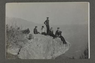Untitled black and white photograph thought to have been taken near Ai-Todor