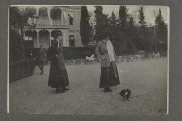 Untitled black and white photograph thought to have been taken at Ai-Todor
