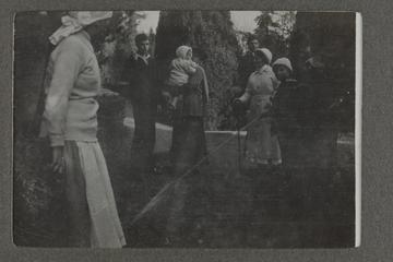 Untitled black and white photograph thought to have been taken at Ai-Todor