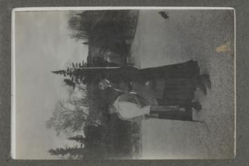 Untitled black and white photograph thought to have been taken near Ai-Todor