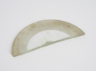 circular glass plate from Glass still