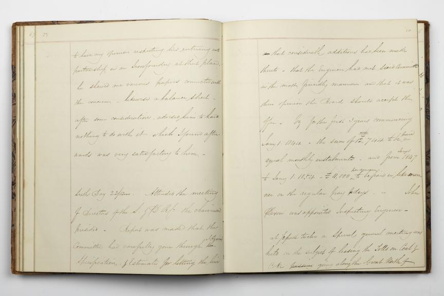 Pages 79 and 80 of Alfred Kitching's diary