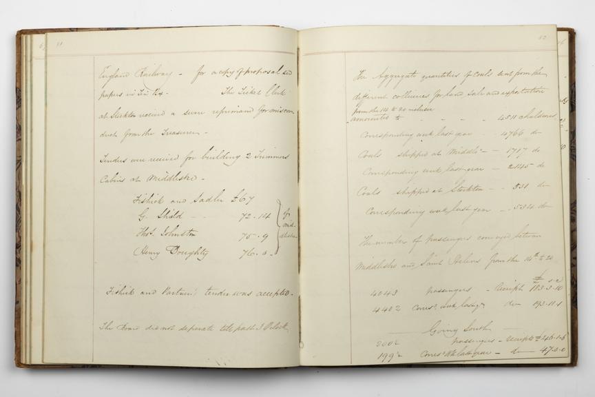 Pages 81 and 82 of Alfred Kitching's diary