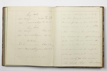 Pages 277 and 278 of Alfred Kitching's diary