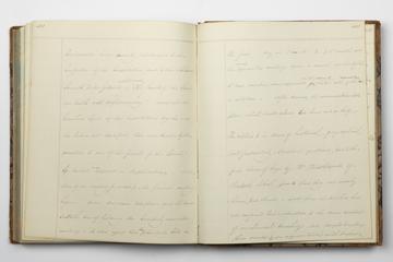 Pages 331 and 332 of Alfred Kitching's diary