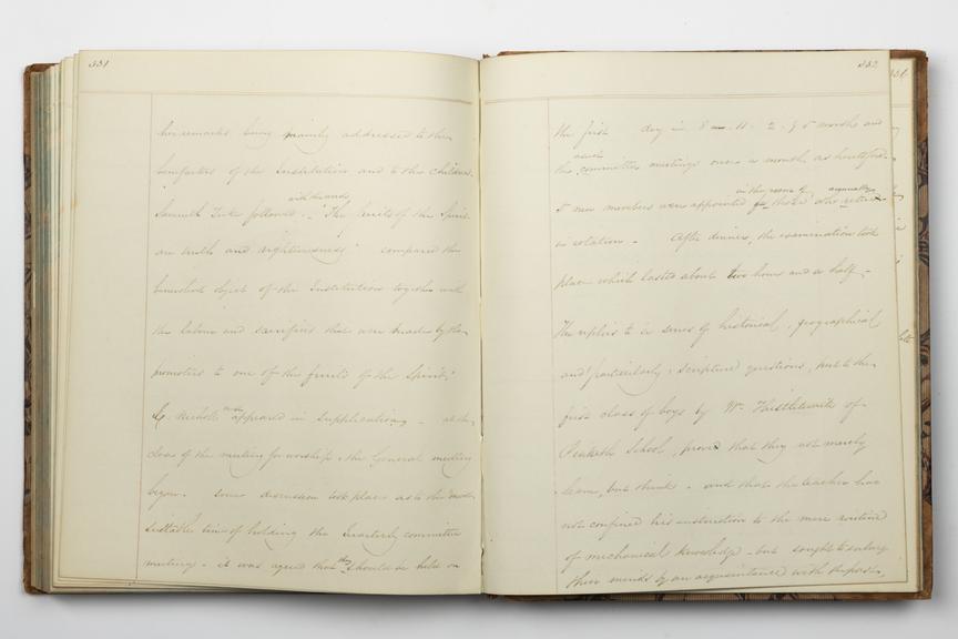 Pages 331 and 332 of Alfred Kitching's diary