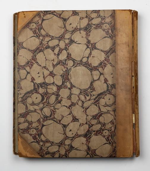 Rear cover of Alfred Kitching's diary