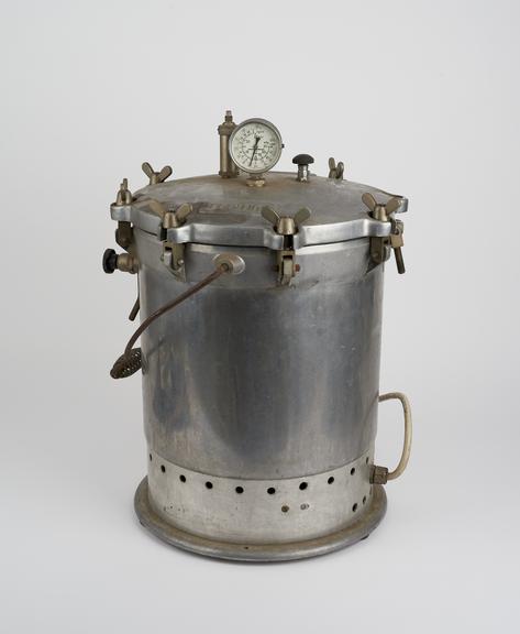 Small portable autoclave, mid-twentieth century