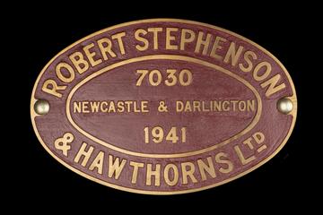 Worksplate, Robert Stephenson & Hawthorns Ltd