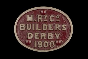 Worksplate, Midland Railway