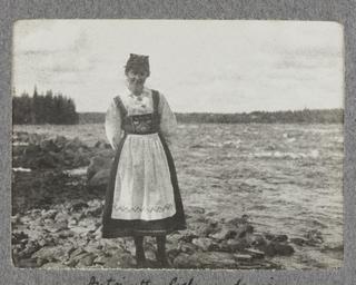 Antoinette Gelmuyden in Norwegian Dress