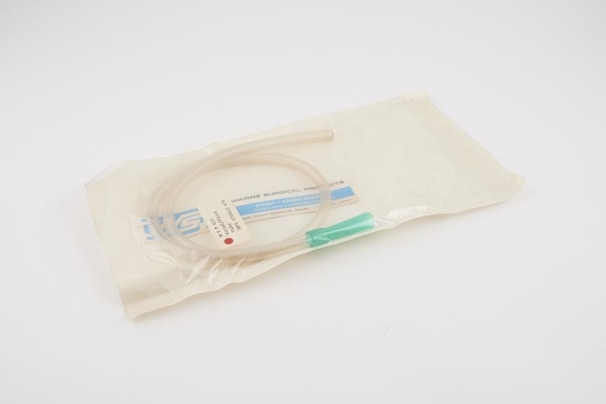 Rectal/flatus tube, by Warne Surgical Products Ltd.