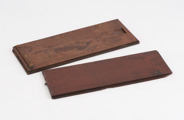 Slide to hold Waller's photographic plate