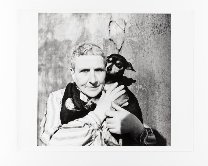 Gertrude Stein and her pet dog