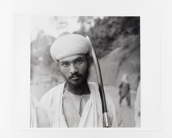 Indian man with sword