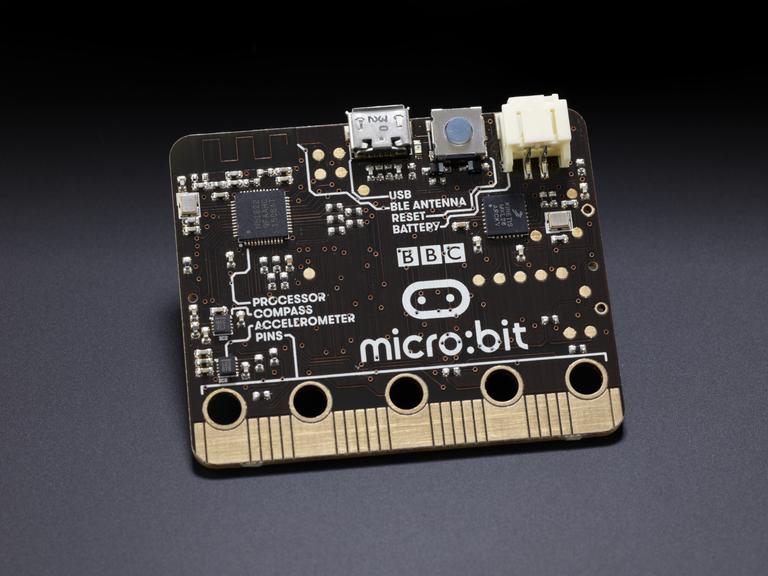BBC micro:bit, 'partner board, black silk screen finish