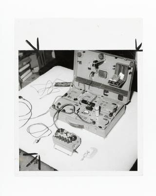 Photograph of radio used by Gordon Lonsdale