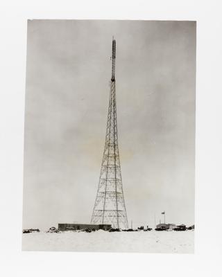 Photograph of Winter Hill transmitting station