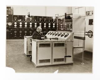 Photograph of Moorside Edge transmitting station