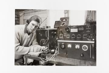 Photograph of radio ham