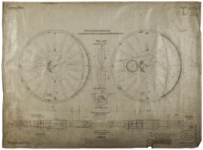 SR & Constituent Locomotive Drawings (Curl Acquisition) | Science ...