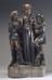 Wooden figure of Saint Apollonia and two torturers