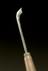 Dental scaler, steel and wood, model, Indian