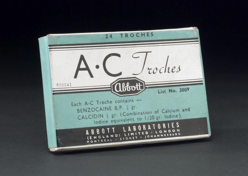 Cartons, 9, of "A.C