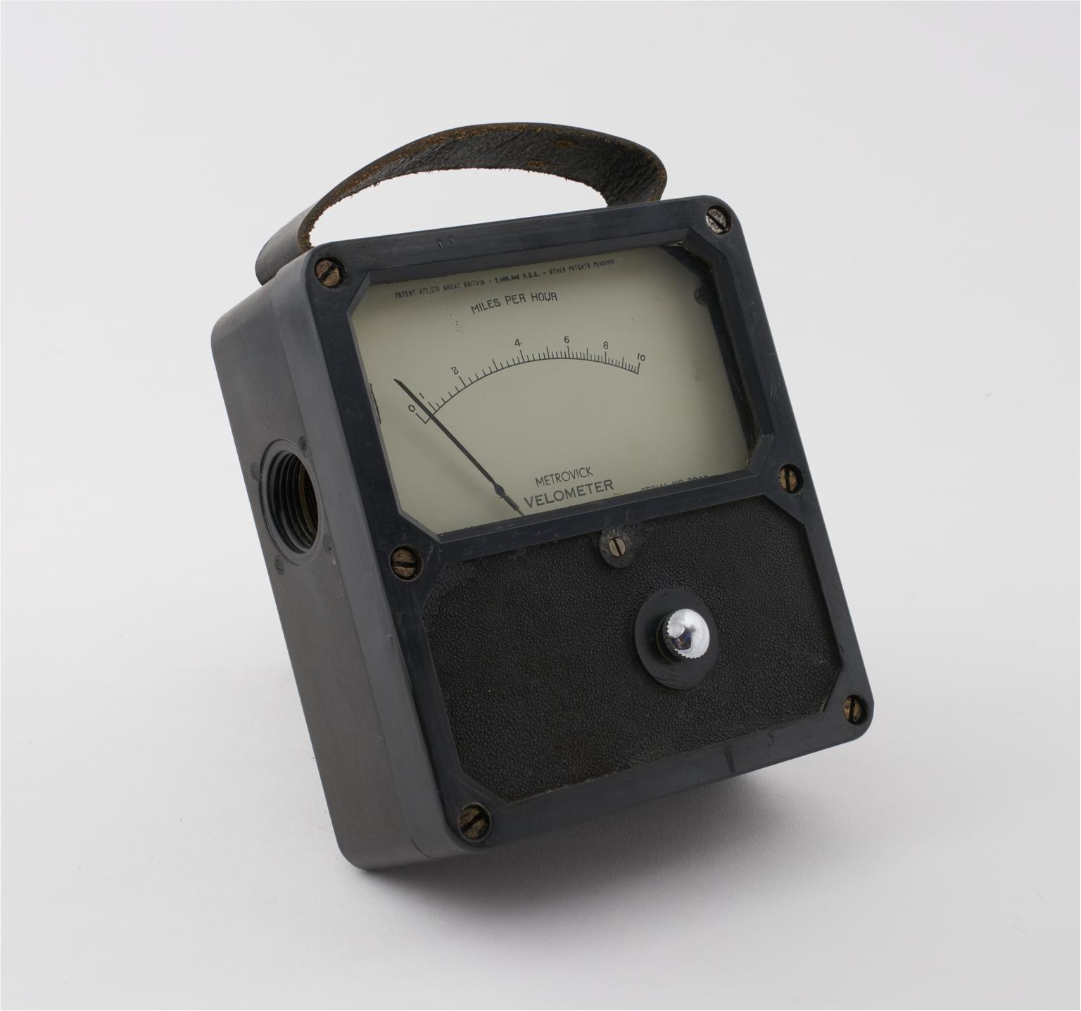 'Velometer' electrical anemometer by Metropolitan-Vickers Electrical ...
