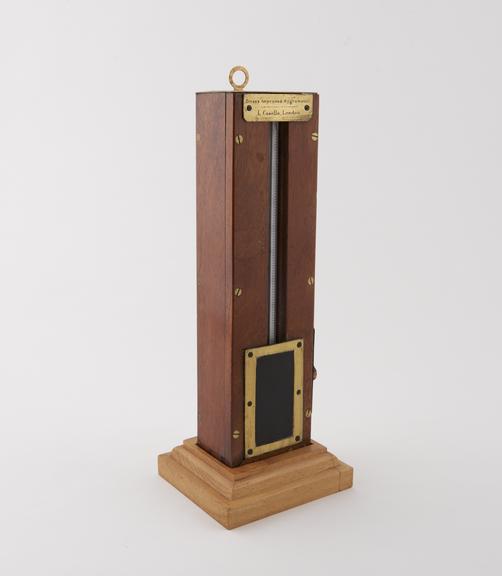 Dines improved hygrometer, vertical form, 1879, by